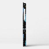 kerstbomen, rendiersneeuwvlokken. Winter illus Case-Mate iPhone Case (Achterkant / Links)