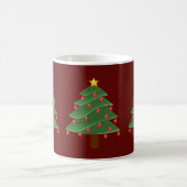 Kerstbomen/ Rood Klassiek Mok (Center)