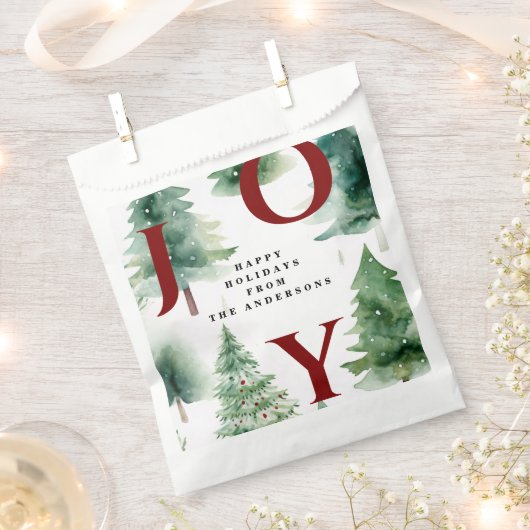 Kerstbomen Rustieke Groene Kerst Rood Feest Bedankzakje (Geknipt)