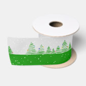 Kerstbomen Satijnen Lint (Spoel)
