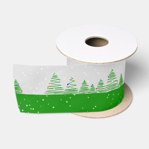 Kerstbomen Satijnen Lint