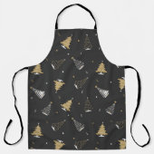 kerstbomen schort (Voorkant)