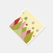 kerstbomen servet (Hoek)