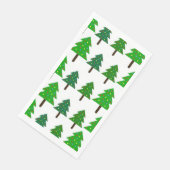 kerstbomen servet (Hoek)