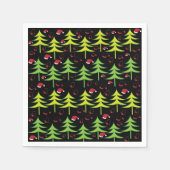 Kerstbomen Servet (Voorkant)