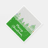 kerstbomen servet (Hoek)