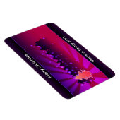 kerstbomen Shades of Paarse feestdag Flexibel Magneet (Rechterzijde)