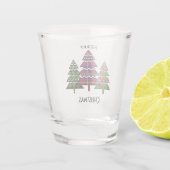 kerstbomen shot glas (Achterkant)