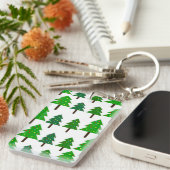 kerstbomen sleutelhanger (Voorkant Rechts)