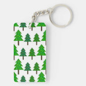 kerstbomen sleutelhanger (achterkant)