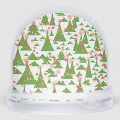 Kerstbomen Sneeuwbol (Achterkant)