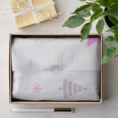 Kerstbomen Sneeuwvlokken Witte Kerst Tissuepapier (Geschenk)