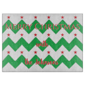 Kerstbomen Snijplank (Voorkant)
