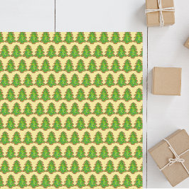 Kerstbomen Suikerkoekjes gebakken feestdagen Tissuepapier