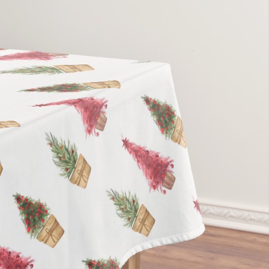 kerstbomen tafelkleed (Voorbeeld)