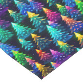 Kerstbomen, tafelrunner korte tafelloper (Hoek)