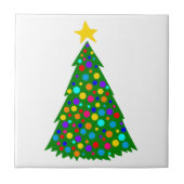 kerstbomen tegeltje (Voorkant)