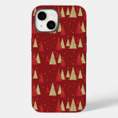 Kerstbomen Telefoontas Case-Mate iPhone Case (Achterkant)