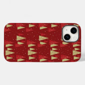 Kerstbomen Telefoontas Case-Mate iPhone Case (Achterkant (horizontaal))