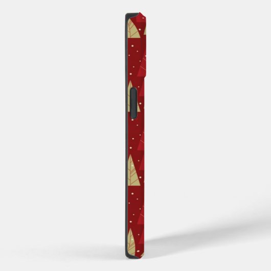 Kerstbomen Telefoontas Case-Mate iPhone Case (Achterkant / Rechts)