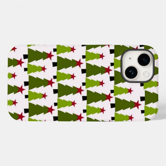 Kerstbomen Telefoontas Case-Mate iPhone Case