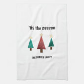 kerstbomen theedoek (Verticaal)