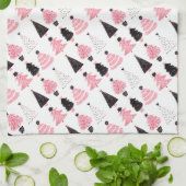 kerstbomen theedoek (Gevouwen)