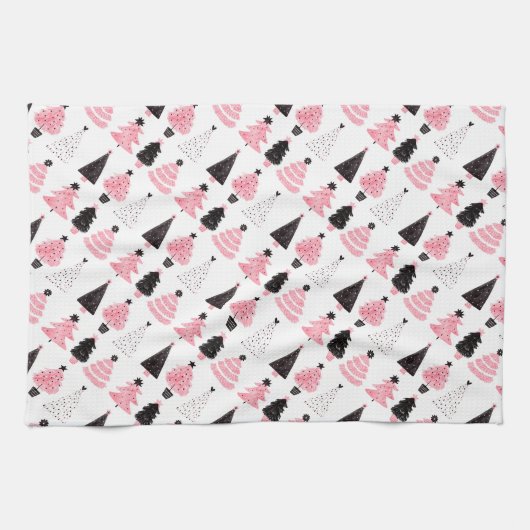 kerstbomen theedoek (Horizontaal)