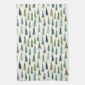 kerstbomen theedoek (Verticaal)