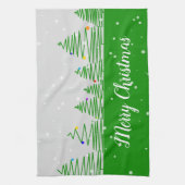 Kerstbomen Theedoek (Verticaal)