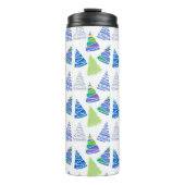 kerstbomen thermosbeker (Voorkant)