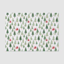 kerstbomen tissuepapier