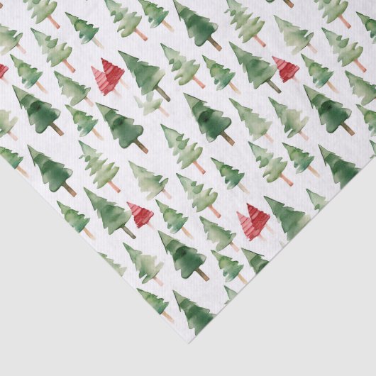 kerstbomen tissuepapier (Detail)