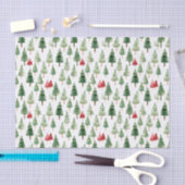 kerstbomen tissuepapier (Craft)