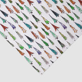 kerstbomen tissuepapier (Detail)