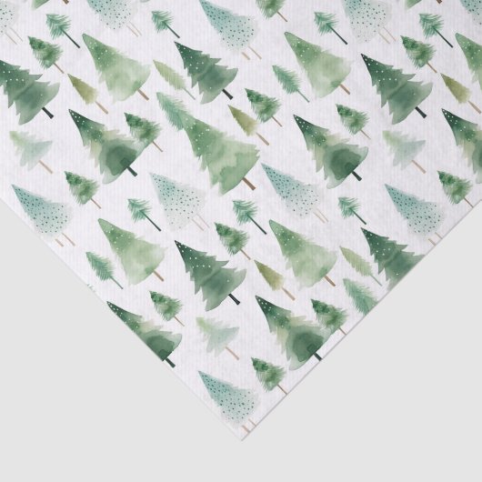 kerstbomen tissuepapier (Detail)