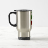 Kerstbomen Vakantiepatroon Reisbeker (Links)