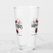 kerstbomen, vers gesneden glas (Links)