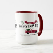 kerstbomen, vers gesneden mok (Voorkant rechts)