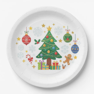 Kerstbomen & Versieringen Papieren Bordje