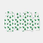 kerstbomen voor kerstmis bedankdoosjes (Uitgevouwen)