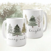 Kerstbomen vrolijk & helder Keramieken mok