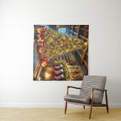 Kerstbomen Wandkleed (In Situ (horizontaal))