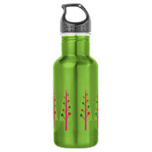 kerstbomen waterfles  (Achterkant)