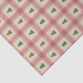 Kerstbomen Weefselpapier met gouden accenten Tissuepapier (Detail)