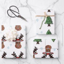 Kerstbomen winterrennen Sneeuwvlokken