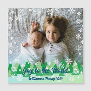 Kerstbomen Witte Sneeuwvlokken Vreugde aan de Were