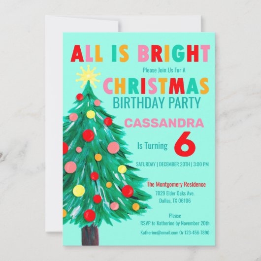 Kerstbomen Zee kerstfeest kerstfeest Kaart (Voorkant)