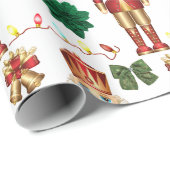 kerstbont cadeaupapier (Rol Hoek)