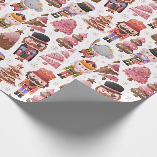 kerstbont cadeaupapier (Hoek)